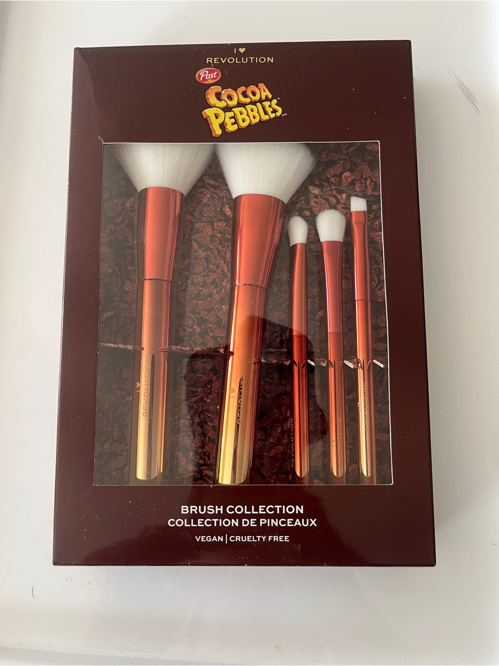 Cocoa Pebbles Five Brush Set NIB